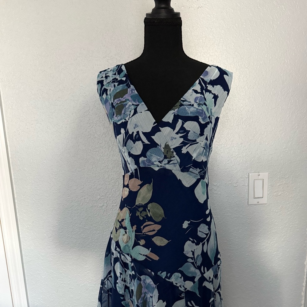 Rabbit Rabbit Rabbit Blue Floral Maxi Dress - Picture 2 of 5